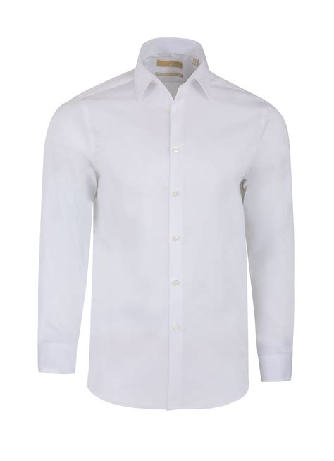 michael kors white dress shirt|Michael Kors men dress shirts.